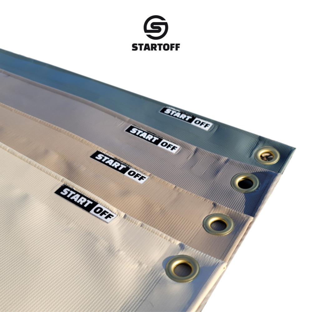 스타트오프 백컨트리 320 쉘터 호환 그라운드시트 방수포 PVC 타포린 진회색