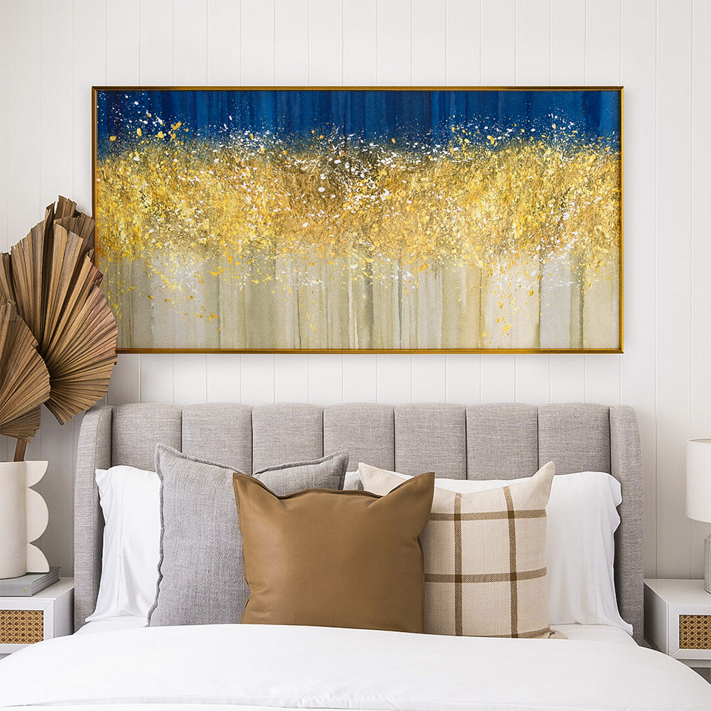 골든트리 황금 돈나무 개업 선물 금전수 돈들어오는 그림 액자 A타입/세로형 42x82cm - 상세 이미지 3