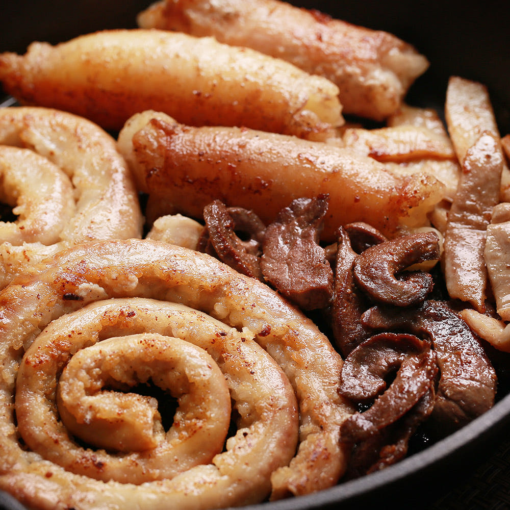 한우대창 근접샷