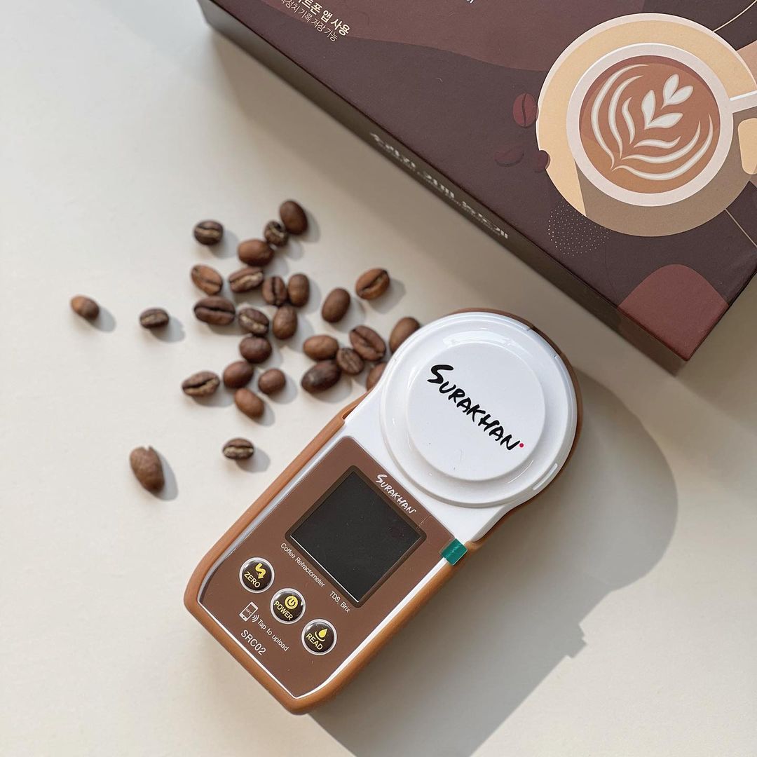 국내산 수라칸 커피농도계 휴대용 커피농도측정기 SRC02 스마트폰 TDS 측정값 저장 이미지 2