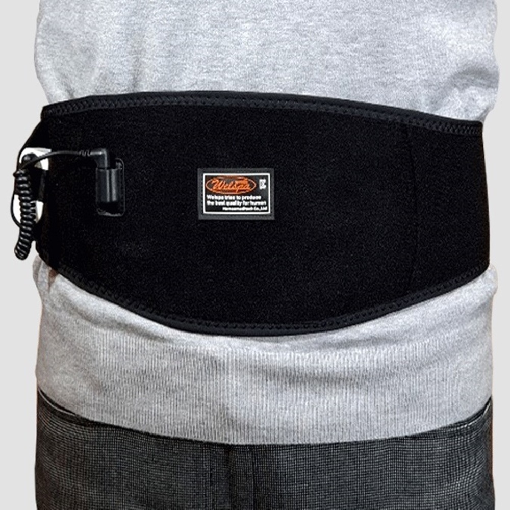 웰스파 온열복대 허리 온열 배 찜질기 발열 근적 원적외선 복대 대용량형