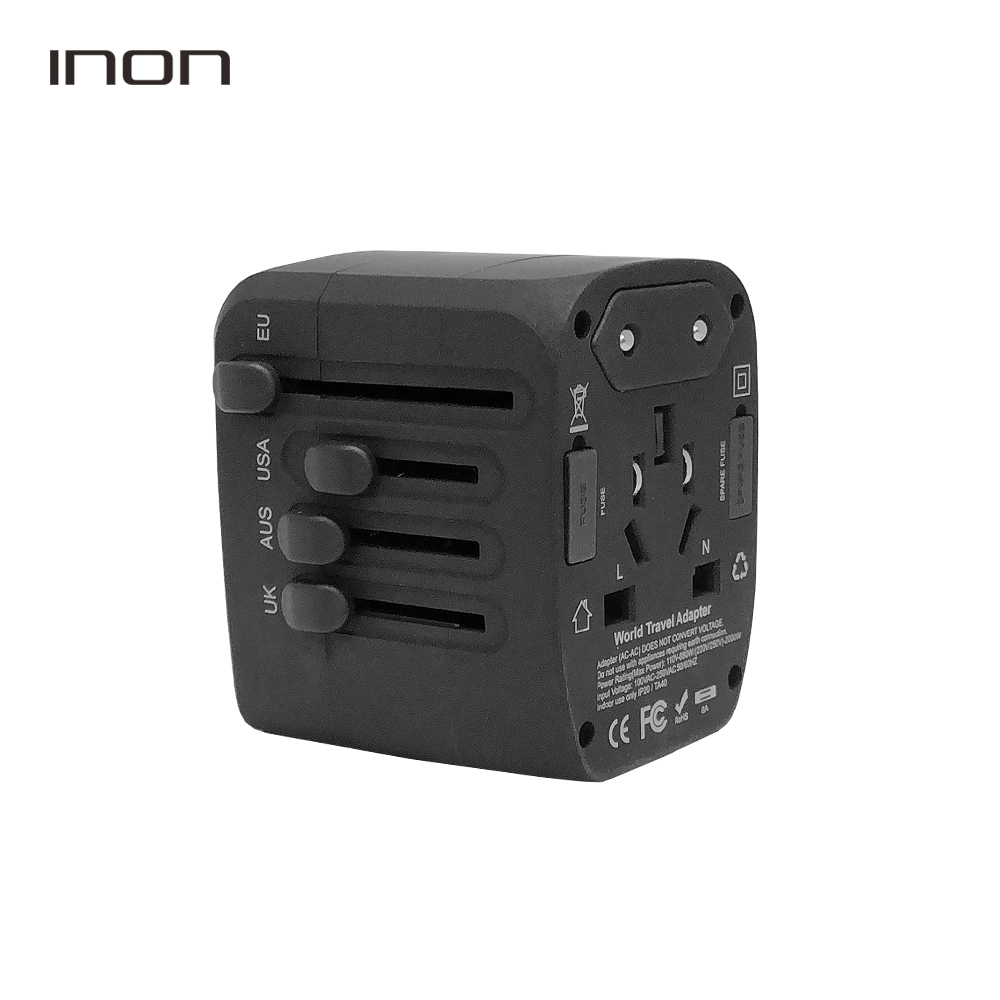 아이논 INON USB 4포트 해외 여행용 어댑터 IN-TA410C (3USB+Type-C) - 상세 이미지 2