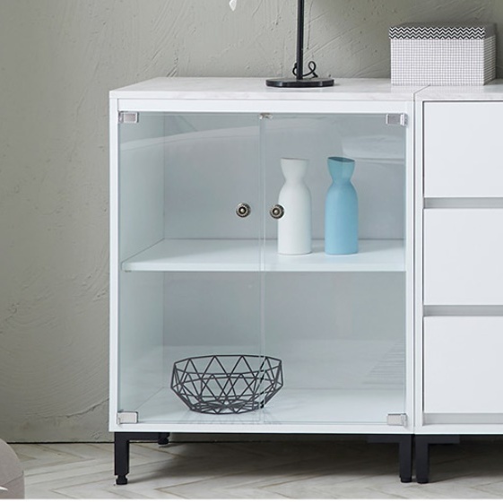 낮은장식장 트로피진열장 거실유리장 화이트장식장 작은 장식장