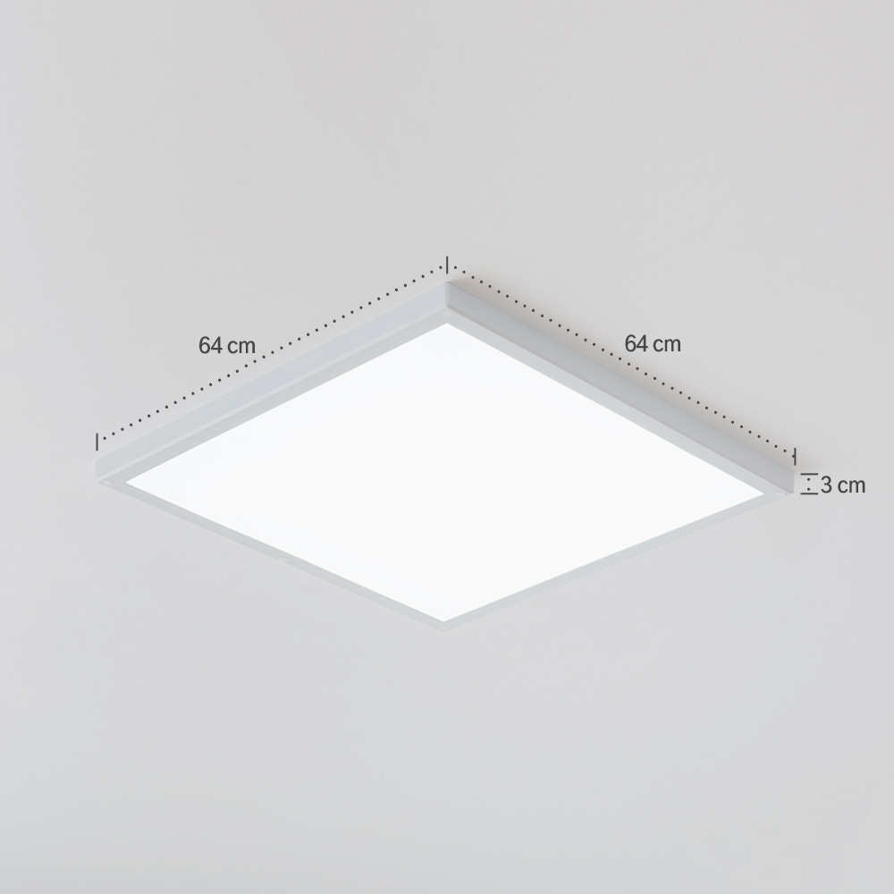 LED등 LED 방등 레이온 직하 엣지 60W (640x640) - 상세 이미지 5