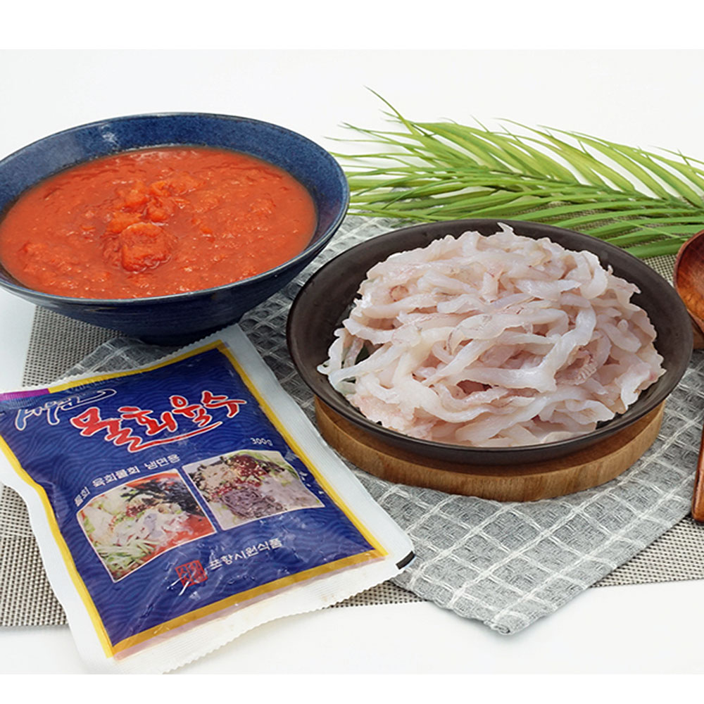 포항 물회 육수 양념 소스 300g 10팩 시원 이미지 2