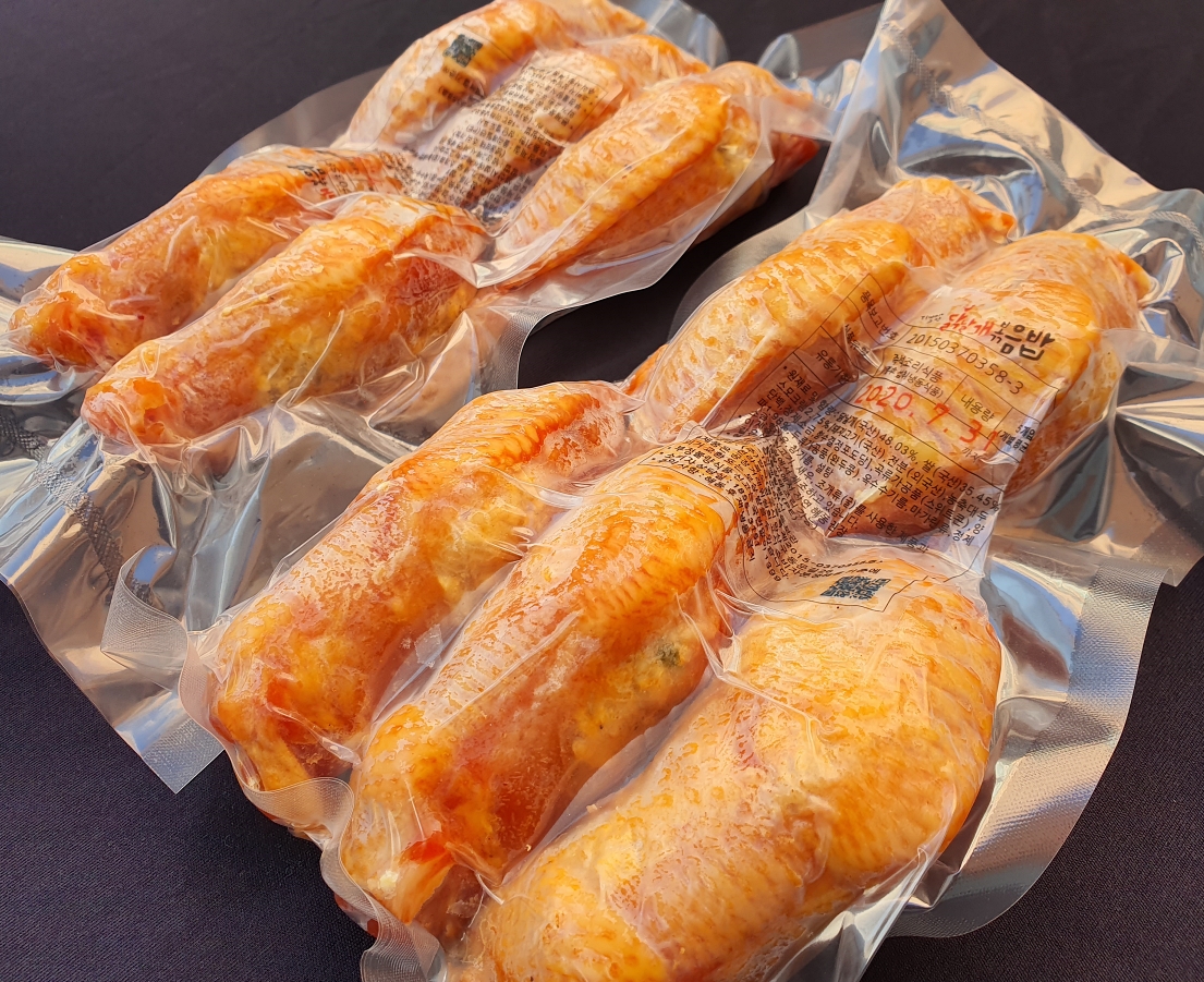 아침간편식 순살닭날개볶음밥 존맛탱 순살 닭날개교자 냉동만두 에프전용 110g 5개 이미지 6