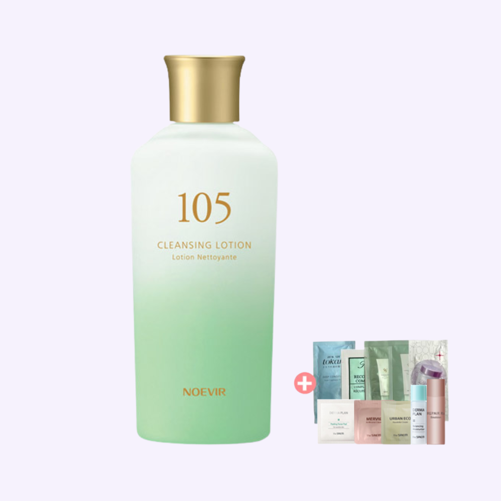 노에비아 105 허벌 클린싱 린스(클렌징워터) 120ml + 랜덤미니 2차세안 - 상품 이미지