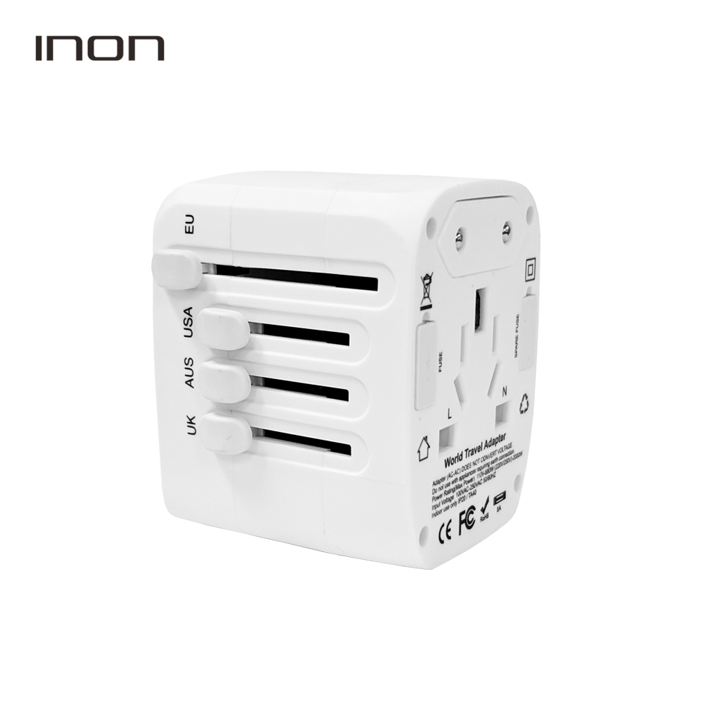 아이논 INON USB 4포트 해외 여행용 어댑터 IN-TA410C (3USB+Type-C) - 상세 이미지 4
