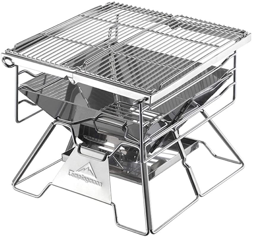 캠핑문 슈퍼파이어 모닥불 접이식 화로 4~5인용 X-TWO