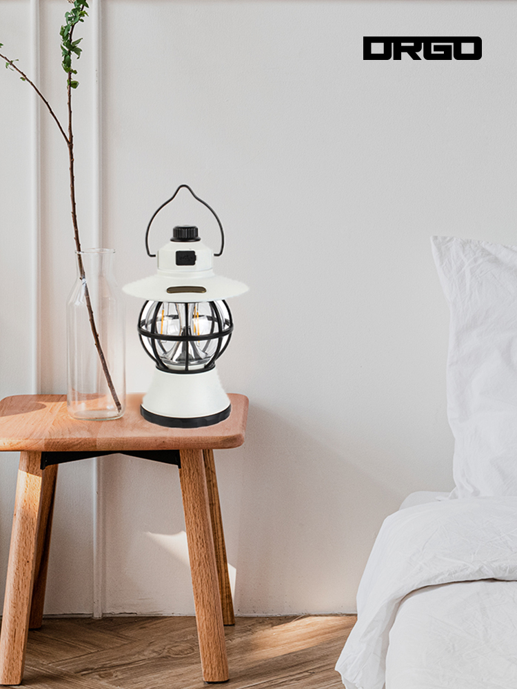 디알고 레트로 감성 충전식 LED 캠핑랜턴 RCL01