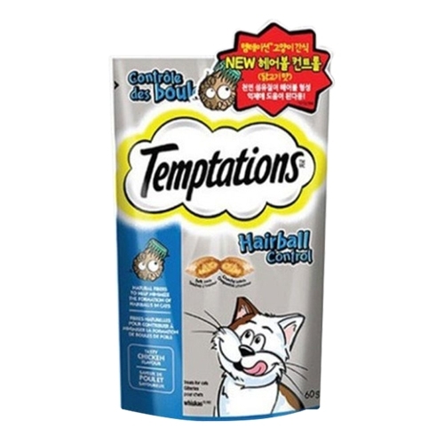 고양이 보양식 간식 템테이션 풍부한해산물맛 75g 이미지 6