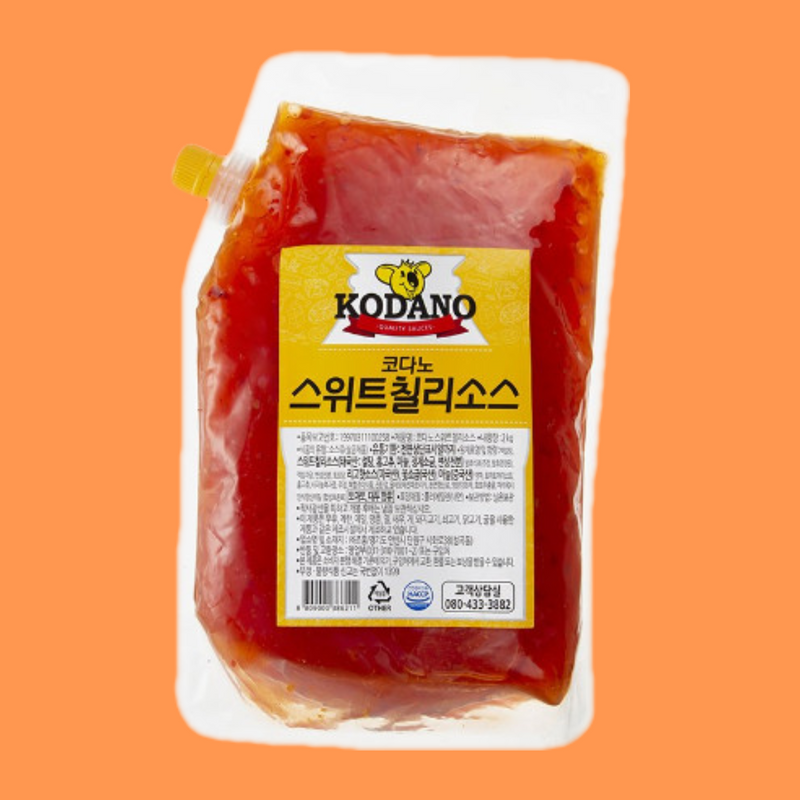 코다노 스위트칠리소스 2KG 달달한맛 - 메인 이미지