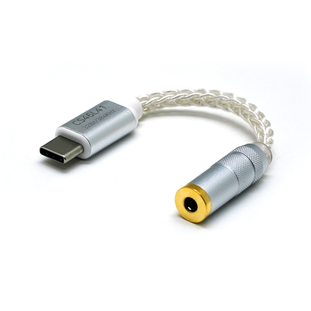꼬다리 DAC C타입 이어폰 젠더 3.5mm CS46L41 - 상세 이미지 3