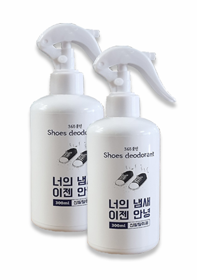 365클린 운동화 발냄새 제거 신발냄새 탈취 스프레이 다이소 신발 탈취제 제품 이미지