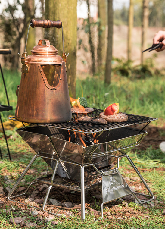 캠핑문 접이식 숯불 화로 M 3~4인용 MT-2