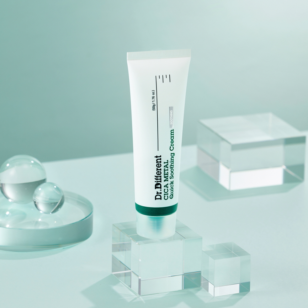닥터디퍼런트 시카 메탈 퀵 수딩 크림 50ml 산뜻 수분크림 - 상세 이미지 3