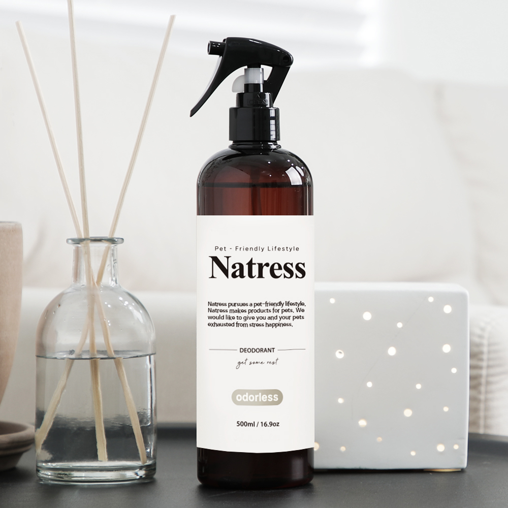 나트리스 강아지 탈취제 500ml 냄새 제거 애견 배변 소변 오줌 반려동물 스프레이 - 상세 이미지 4
