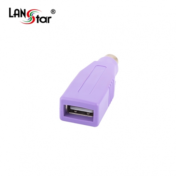 랜스타 LS-GEN-AF6M 키보드젠더Changer USB A/F - PS2/M - 상품 이미지