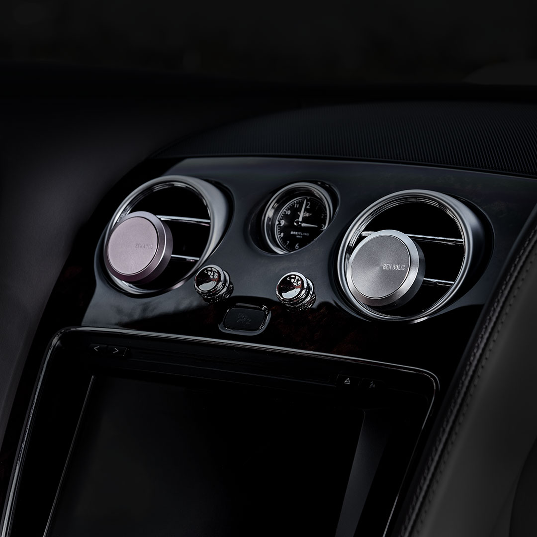 벤볼릭 명품 차량용 방향제 송풍구 차량 석고 고급 자동차 클린코튼 실버1세트