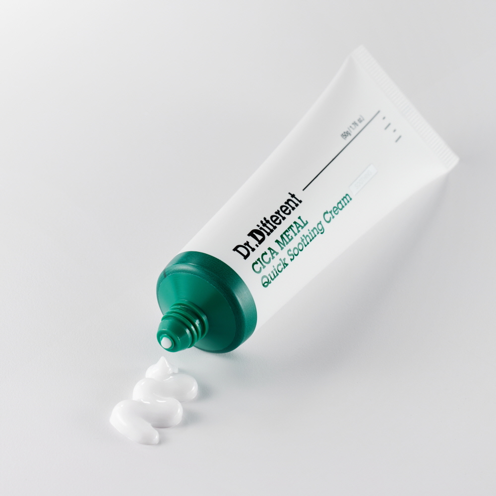 닥터디퍼런트 시카 메탈 퀵 수딩 크림 50ml 산뜻 수분크림 - 상세 이미지 2