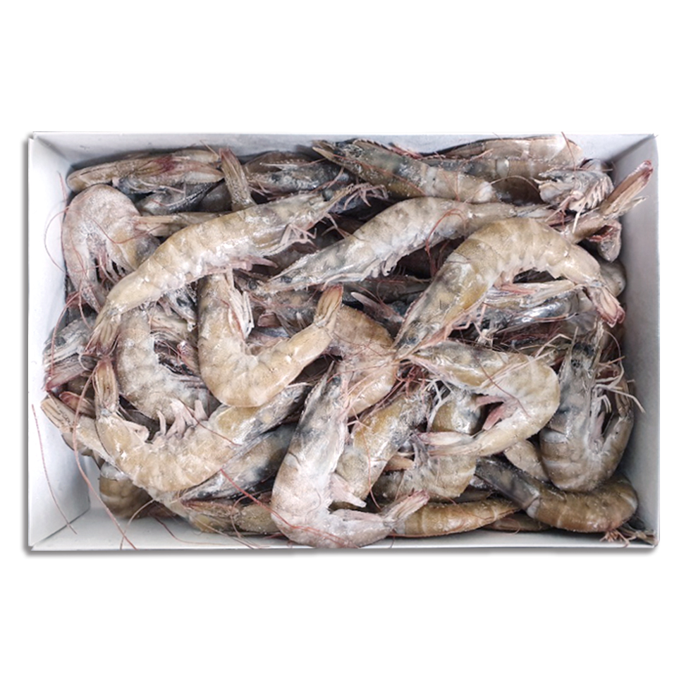 냉동 흰다리새우 중, 대 사이즈 2kg 에콰도르 페루 사우디아라비아 새우 - 상세 이미지 2