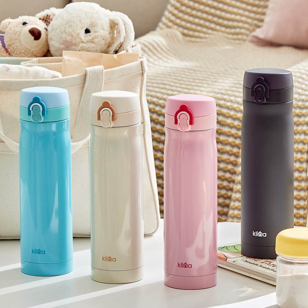 클리나 보온보냉 스텐 미니 원터치 텀블러 350ml - 상세 이미지 3