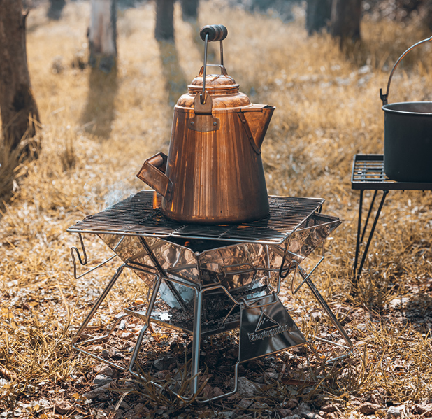 캠핑문 접이식 숯불 화로 M 3~4인용 MT-2