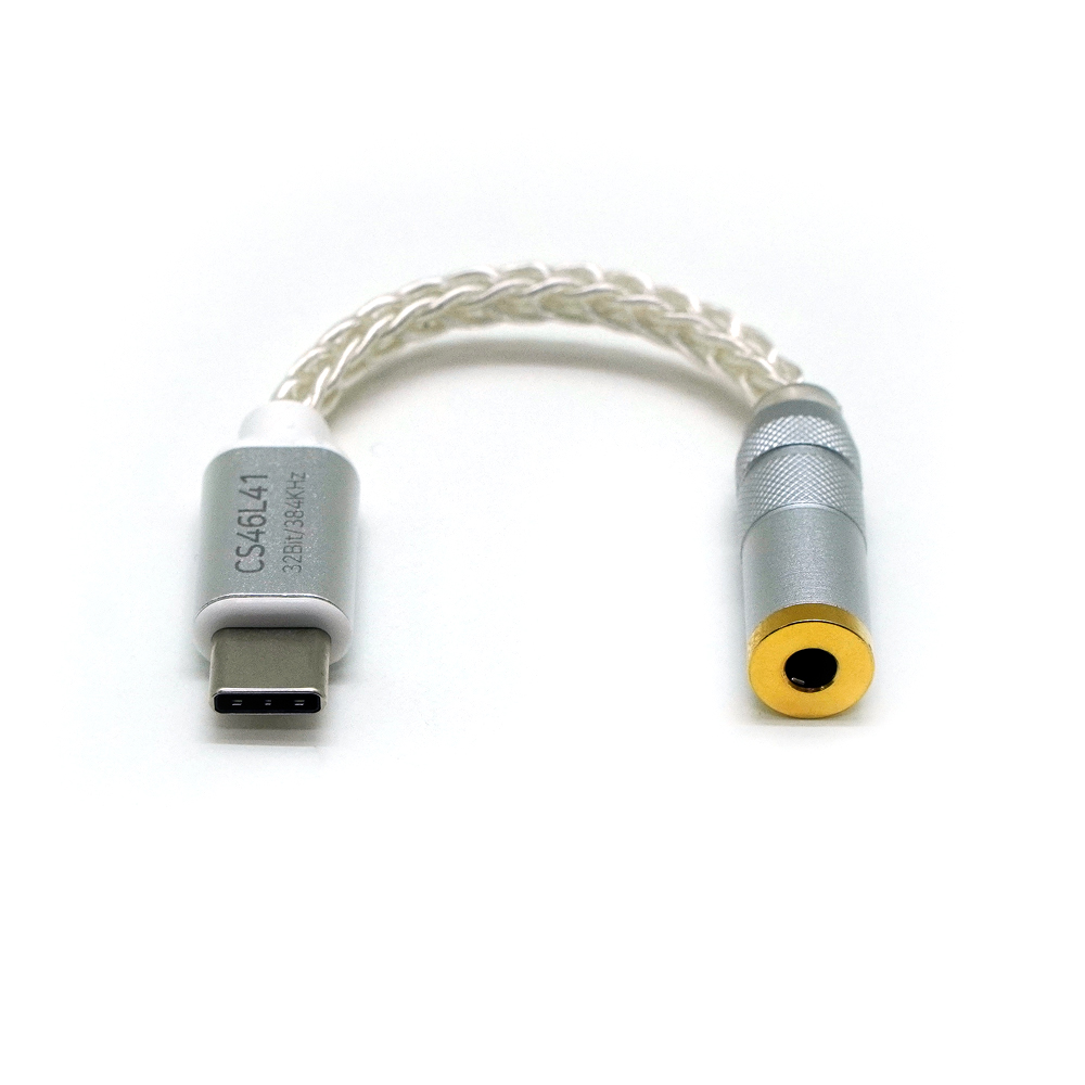 꼬다리 DAC C타입 이어폰 젠더 3.5mm CS46L41 - 상세 이미지 2