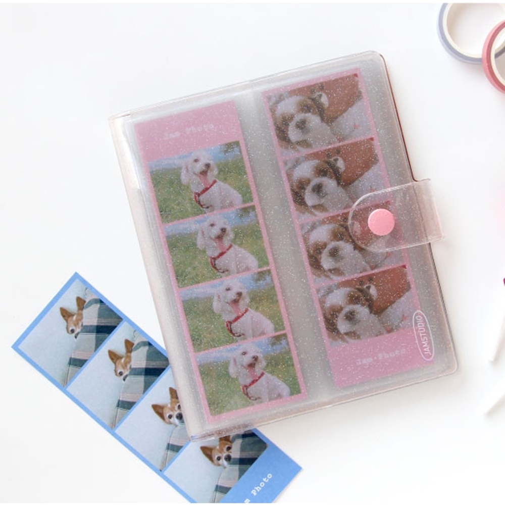 포켓식 네컷 앨범 보관 바인더 커플 포토북 사진첩 4컷 이미지 4