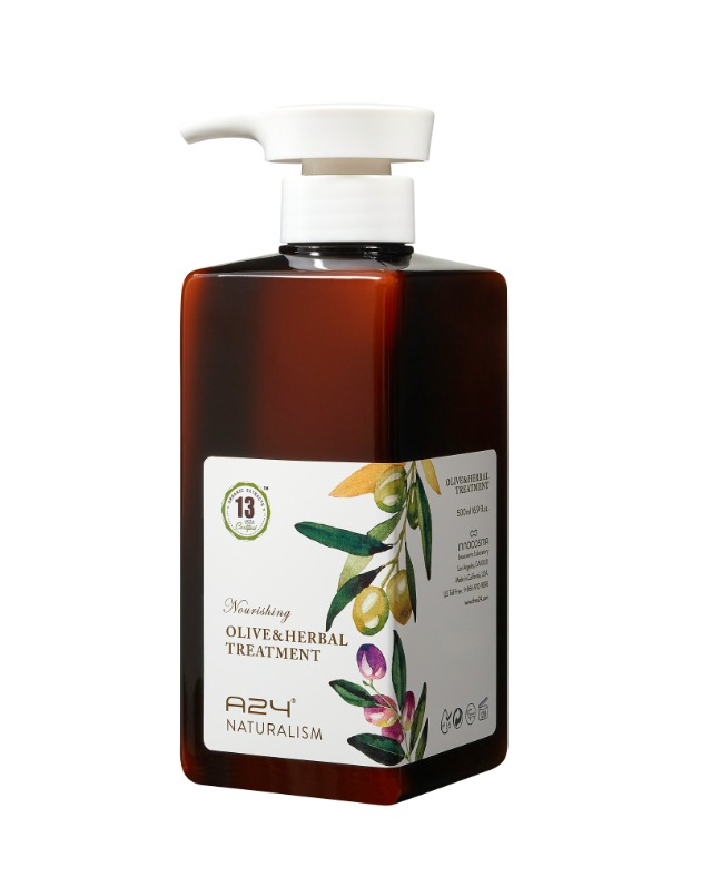 A24 네츄럴리즘 올리브허벌 트리트먼트 500ml 유기농 고영양 두피케어 민감성두피 - 상품 이미지
