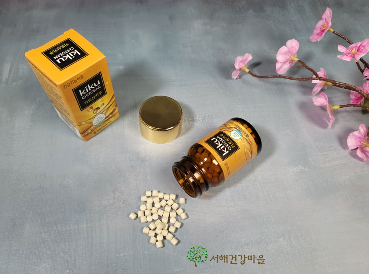 수용성 키토산 키쿠 일본 직수입 길병원 암센터앞 350정, 12개 이미지 6