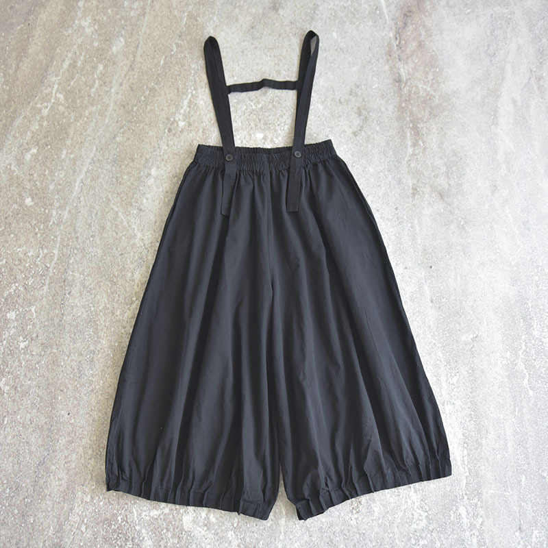 하마마스 9부 배기핏 멜빵바지 미시옷 여성의류 - 상세 이미지 5