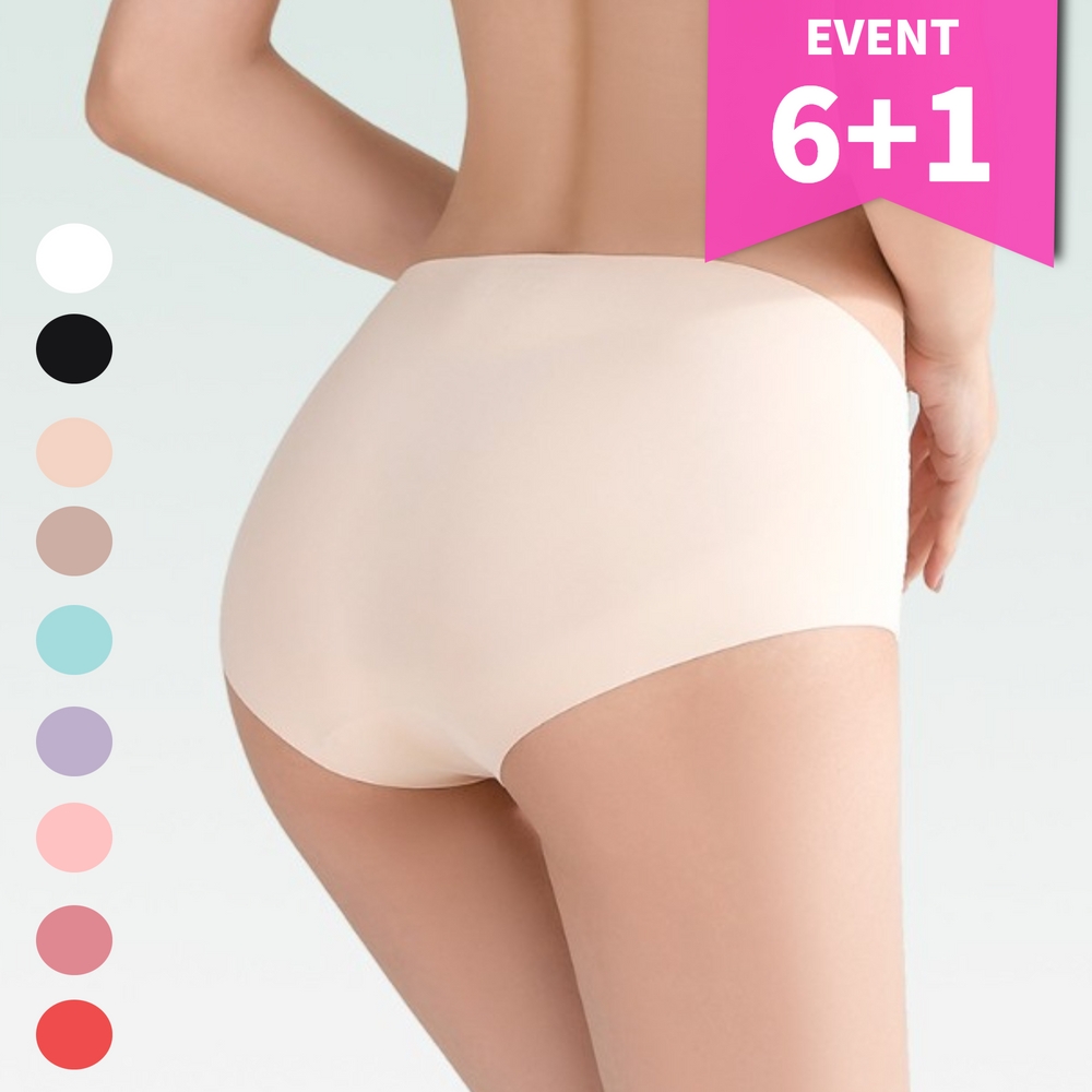 뚱크 여성속옷 요가 필라테스 무봉제 노라인 삼각 심리스팬티 - 상품 이미지