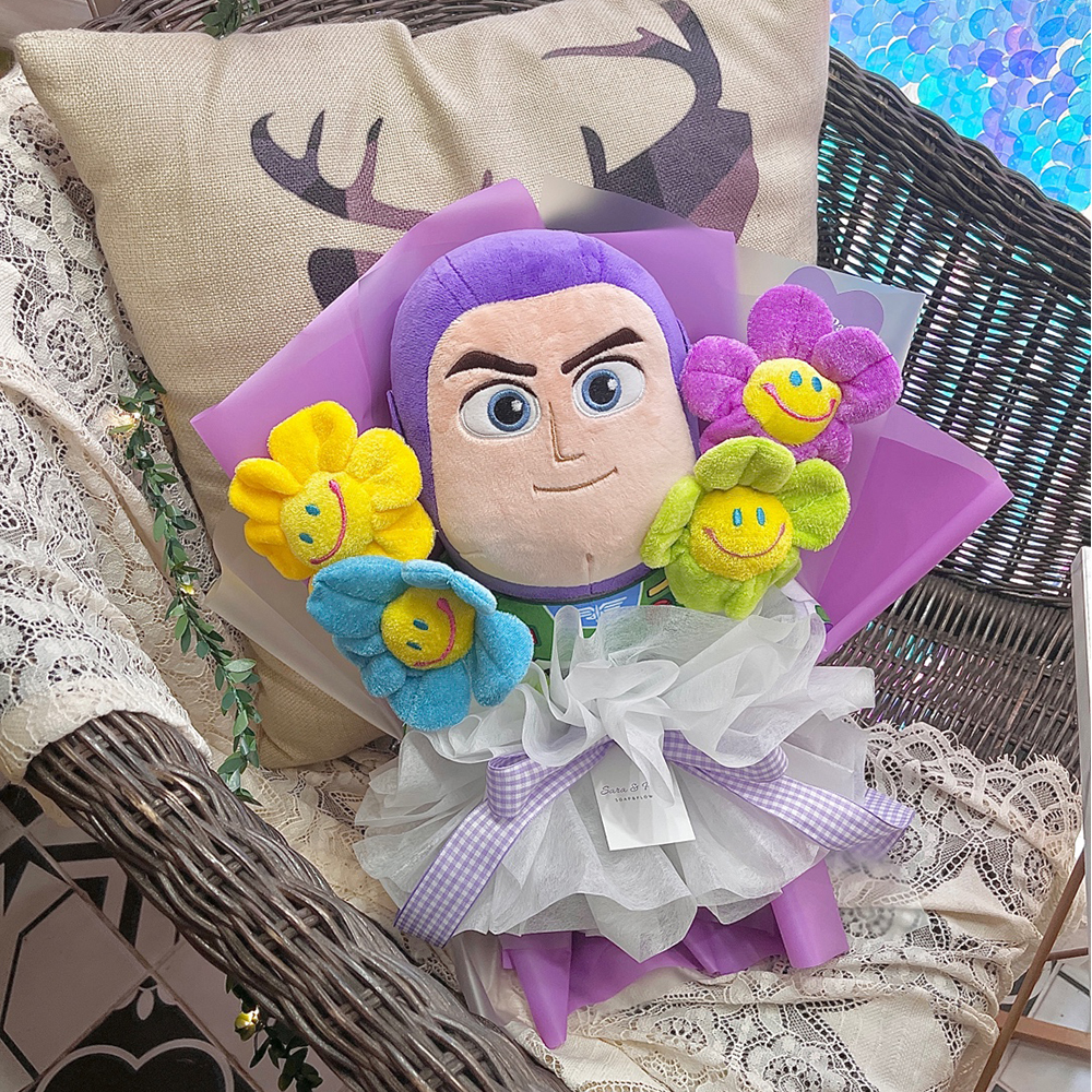 토이스토리 버즈라이트 인형꽃다발 여자친구 졸업식 생일 입학식 선물 - 상세 이미지 4