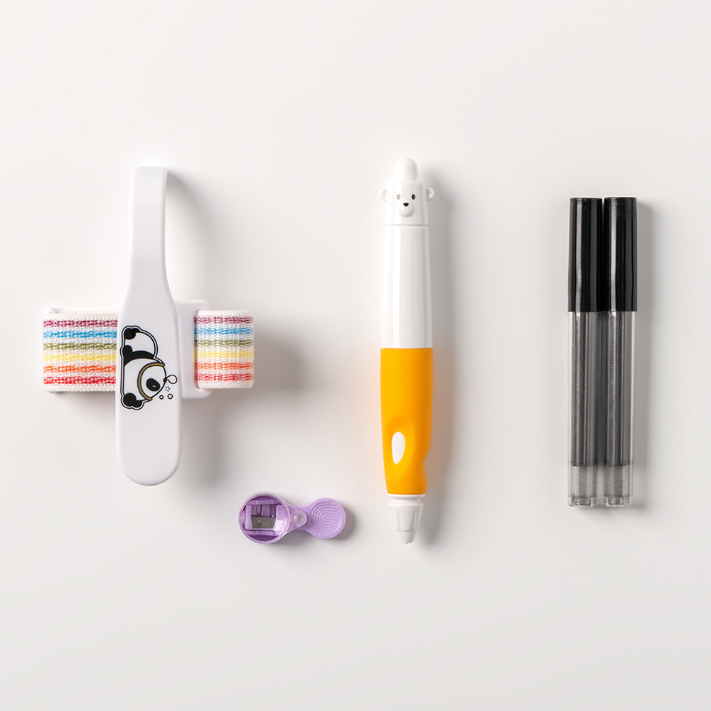 교정연필 유아 어린이 초등학생 왼손잡이 연필그립 이미지 3