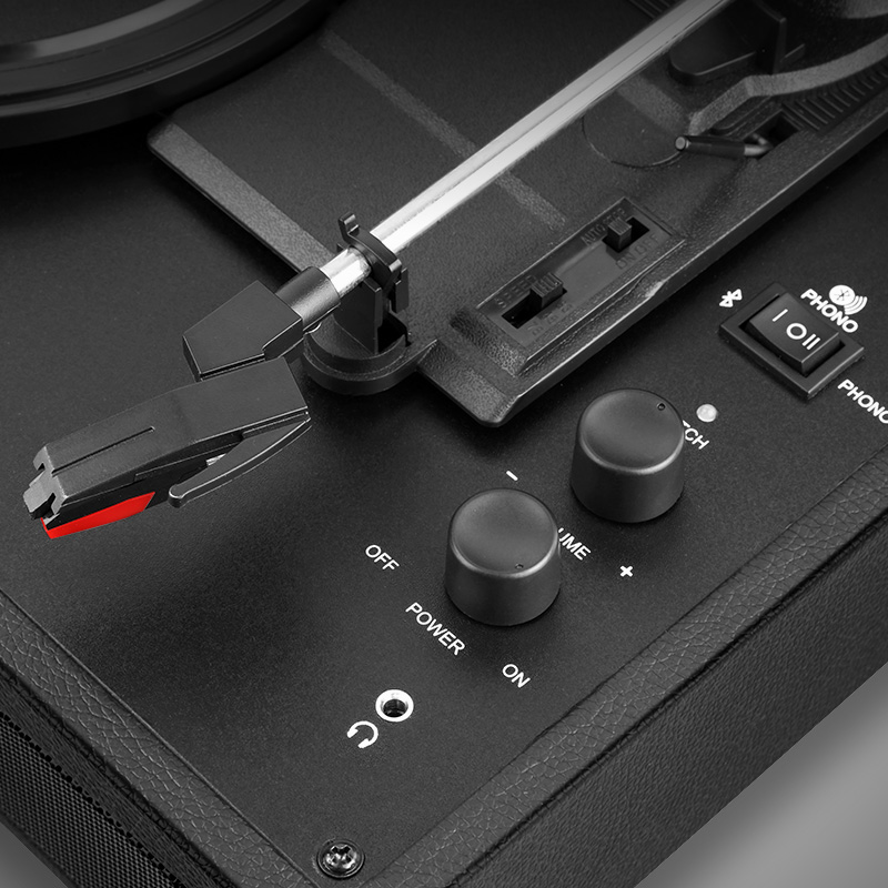 브리츠 BZ-TP1000 턴테이블 블루투스스피커 블랙 LP 턴테이블 - 상세 이미지 5
