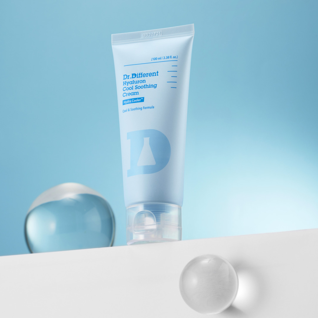 [대용량] 닥터디퍼런트 히알루론 쿨 수딩 크림 100ml/즉각 열감 쿨링 - 상품 이미지
