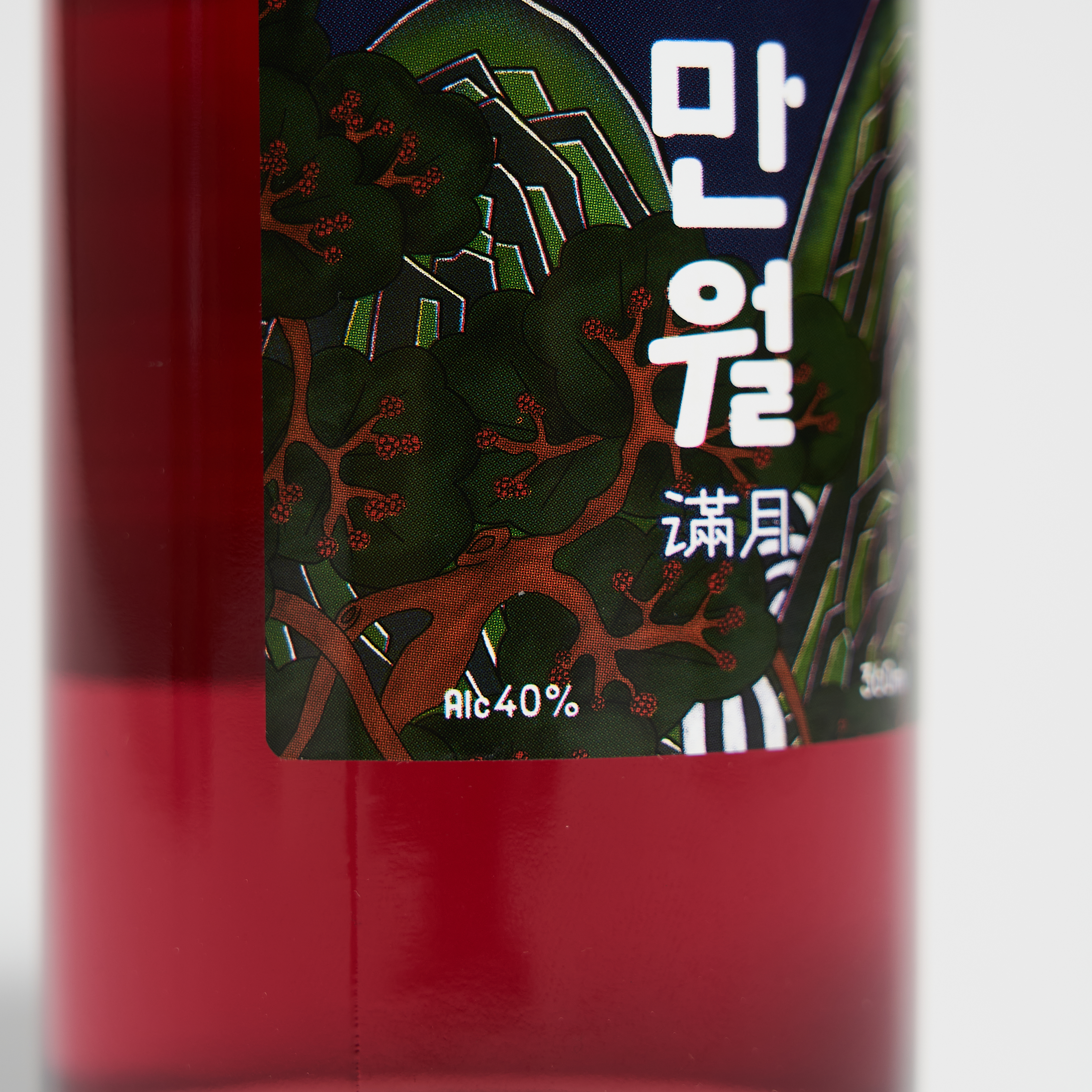 만월 40도 360ml 복분자 소주 증류주(케이스포함) - 상세 이미지 4