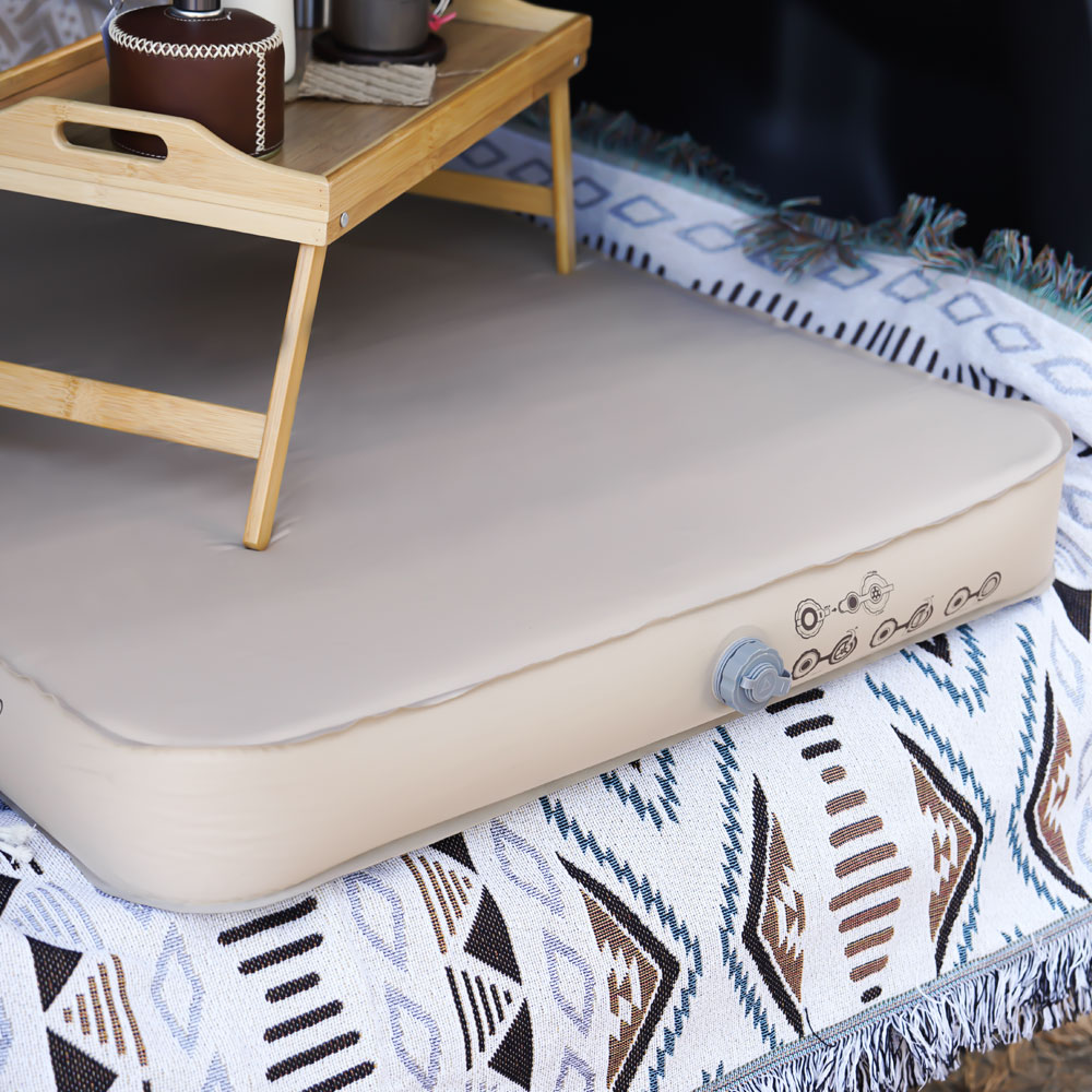 빈슨메시프 카스테라 자충매트 차박 피크닉 캠핑매트 휴대용 에어매트 싱글, 10cm, 샌드