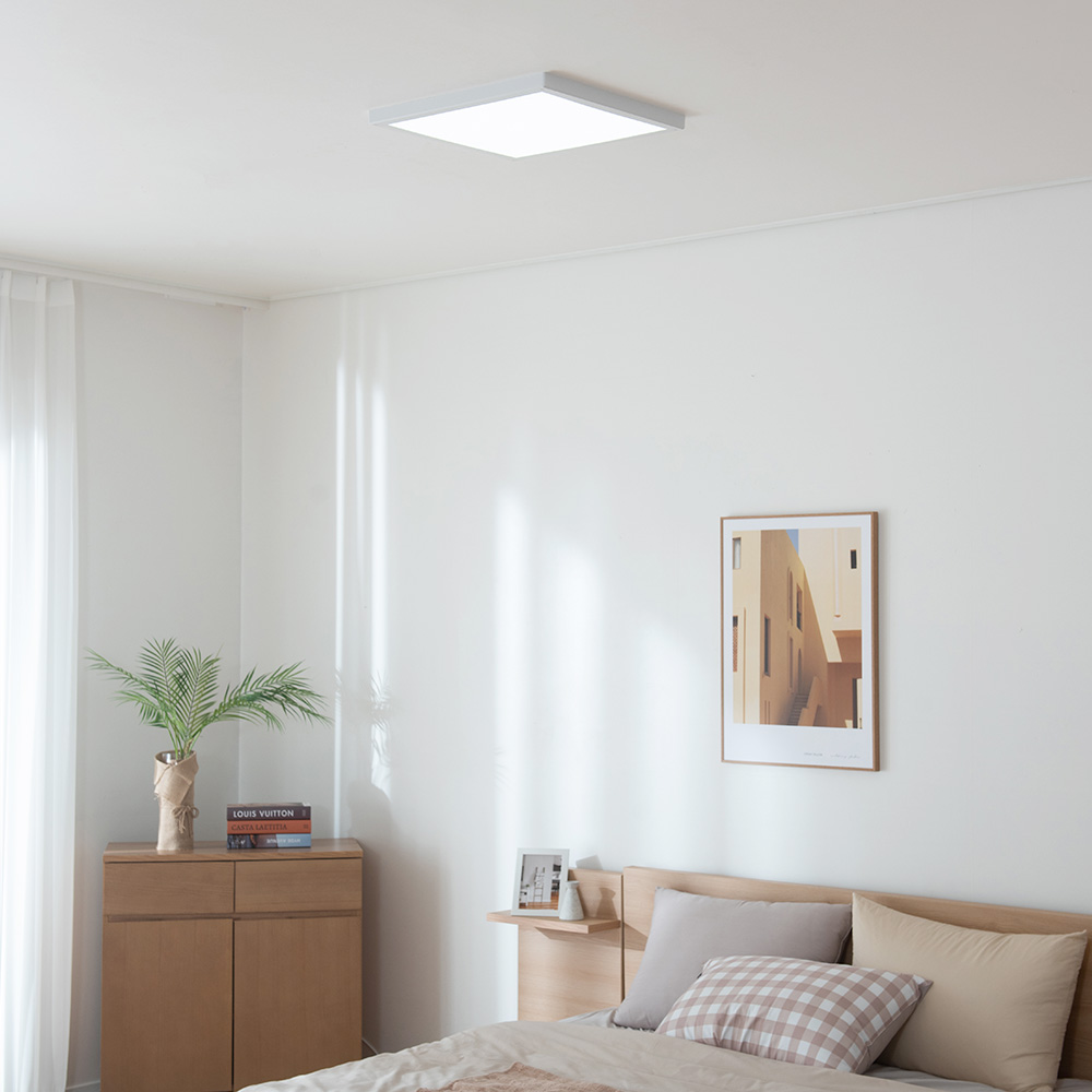 LED등 LED방등 레이온 직하 엣지 50W (500x500) 안방조명 - 상세 이미지 4