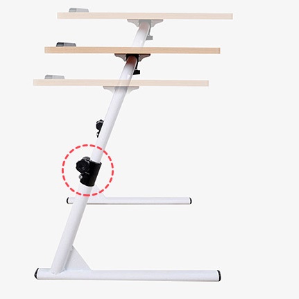 서서공부하는책상 높낮이조절책상 키높이 서있는책상