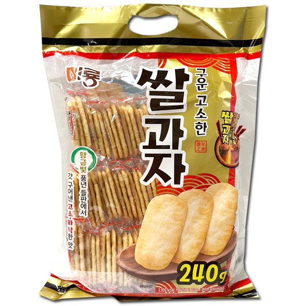 미룡 구운 고소한 쌀과자 240g (약 30봉입)