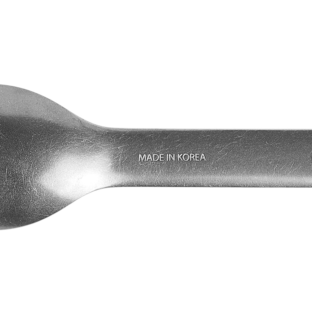 AMG 티타늄 스포크 미니 소형 포크락 수저 숟가락 백패킹 등산 캠핑