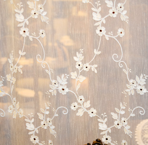 수입 고급 앤틱 레이스 커튼 맞춤 제작 망사 커텐 (유럽 수출상품)