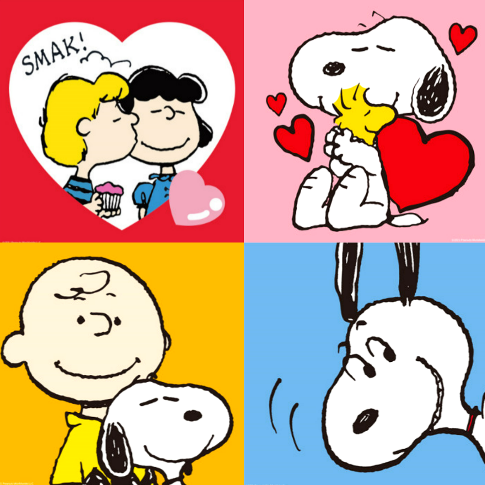 스누피 유화그리기 세트 그림 색칠하기 DIY 사랑해 10x15