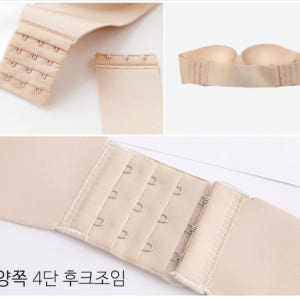 웨딩 촬영용 오프 숄더 브라 끈없는 여자 착용 후기 | 사이즈/핏 총정리 - 상품 이미지 4
