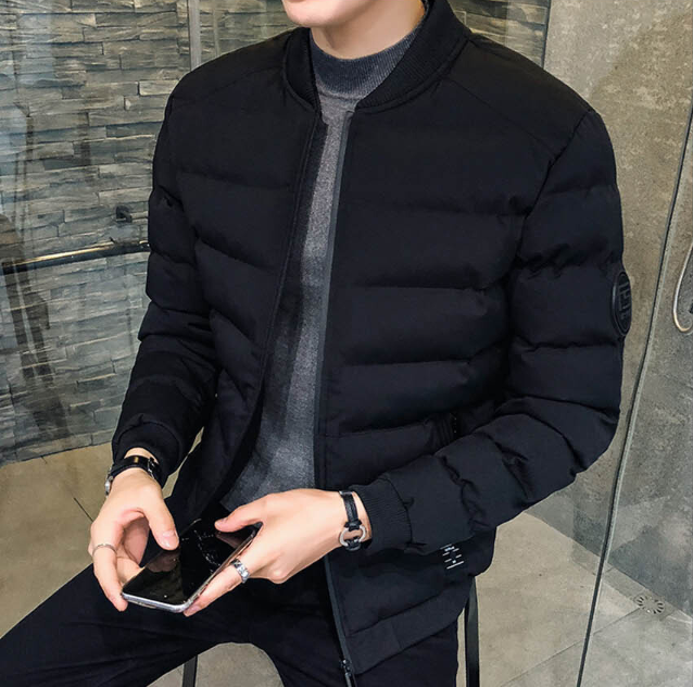 갬성 블루종 겨울 항공 점퍼 작업복 남여 공용 잠바 자켓 근모복 오리털 덕다운 단체복 이미지 4