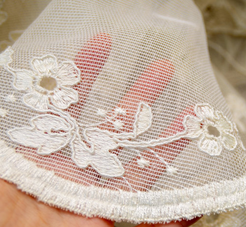 수입 고급 앤틱 레이스 커튼 맞춤 제작 망사 커텐 (유럽 수출상품)