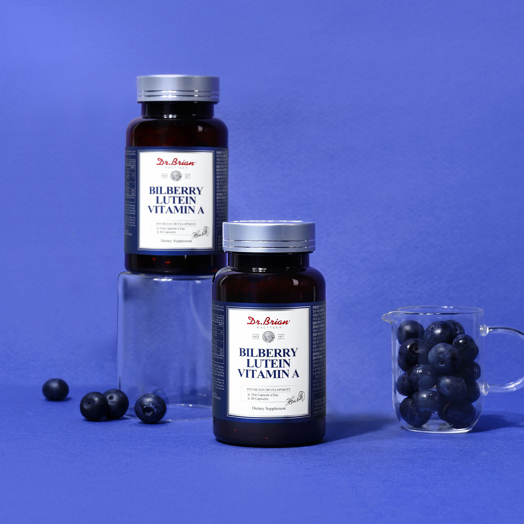 [2개월분] 닥터브라이언 빌베리 루테인 비타민A 60캡슐, 1개 이미지 2