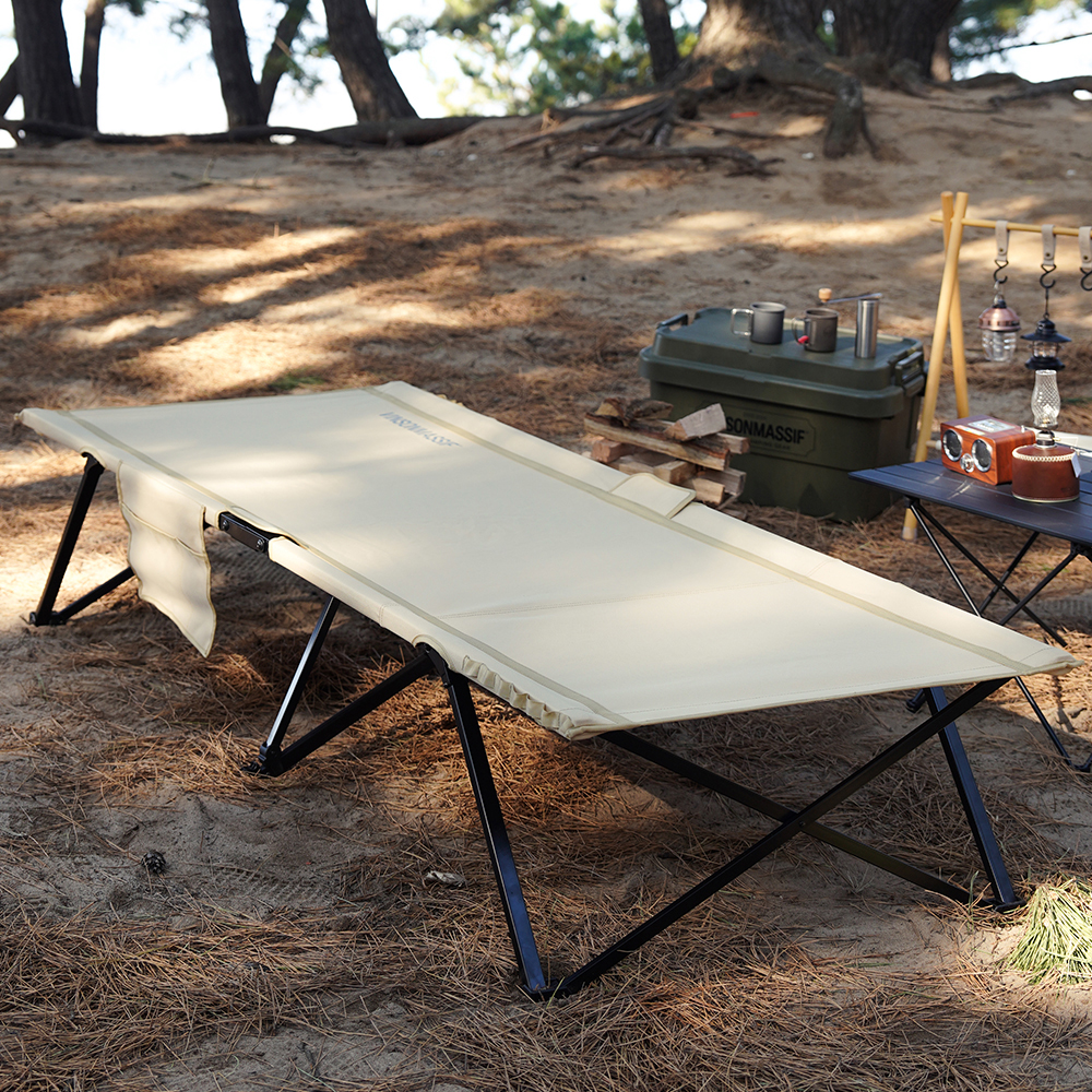 빈슨메시프 댐퍼코트 야전 침대 캠핑 휴대용 접이식 경량 1인용 간이침대